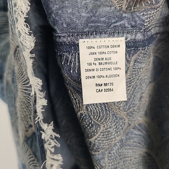 NWT Anthropologie Conditions Apply Sleeveless Adesina Tunic Denim Dress Sz XS - Picture 10 of 10